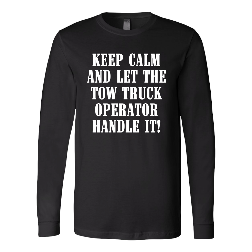 Keep Calm And Let The Tow Truck Operator Handle It Hoodie - view 8