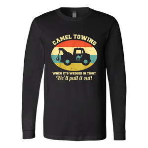 Camel Towing Retro Humor Saying Hoodie