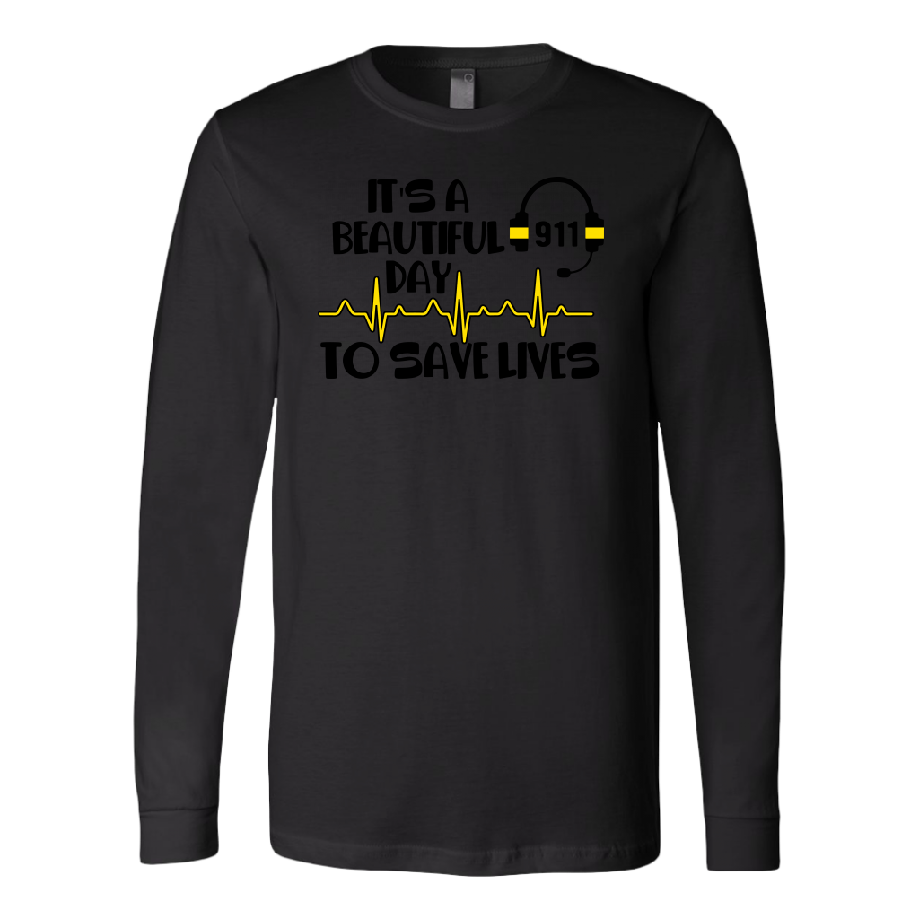 It's A Beautiful Day To Save Lives 911 Shirt - view 6