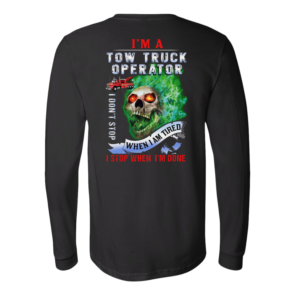 I'm A Tow Truck Operator Shirt - view 6