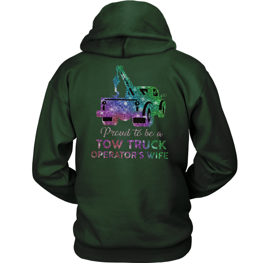 Proud To Be A Tow Truck Operator's Wife Shirt - view 11