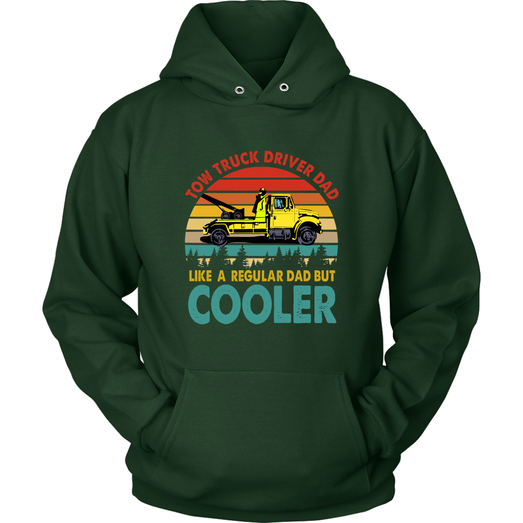 Tow Truck Driver Dad Like A Regular Dad But Cooler Shirt - view 11