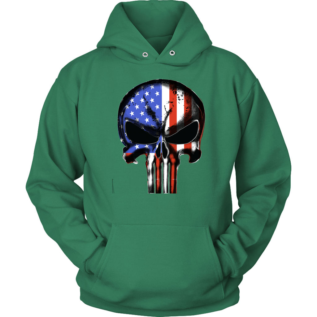 USA Flag Punisher T-shirt © - view 13
