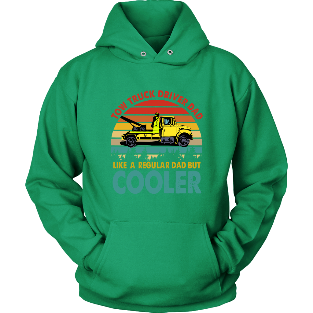 Tow Truck Driver Dad Like A Regular Dad But Cooler Shirt - view 14