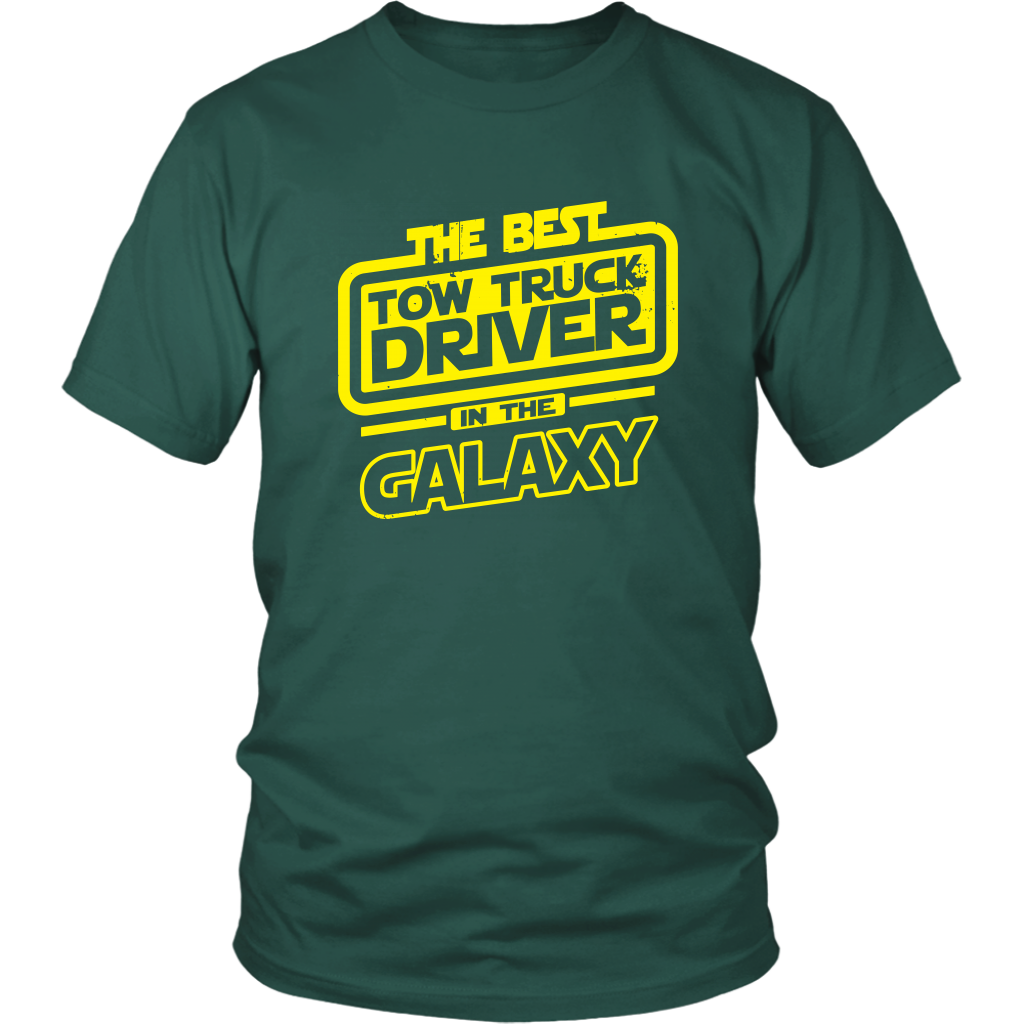 The Best Tow Truck Driver In The Galaxy Shirt - view 4