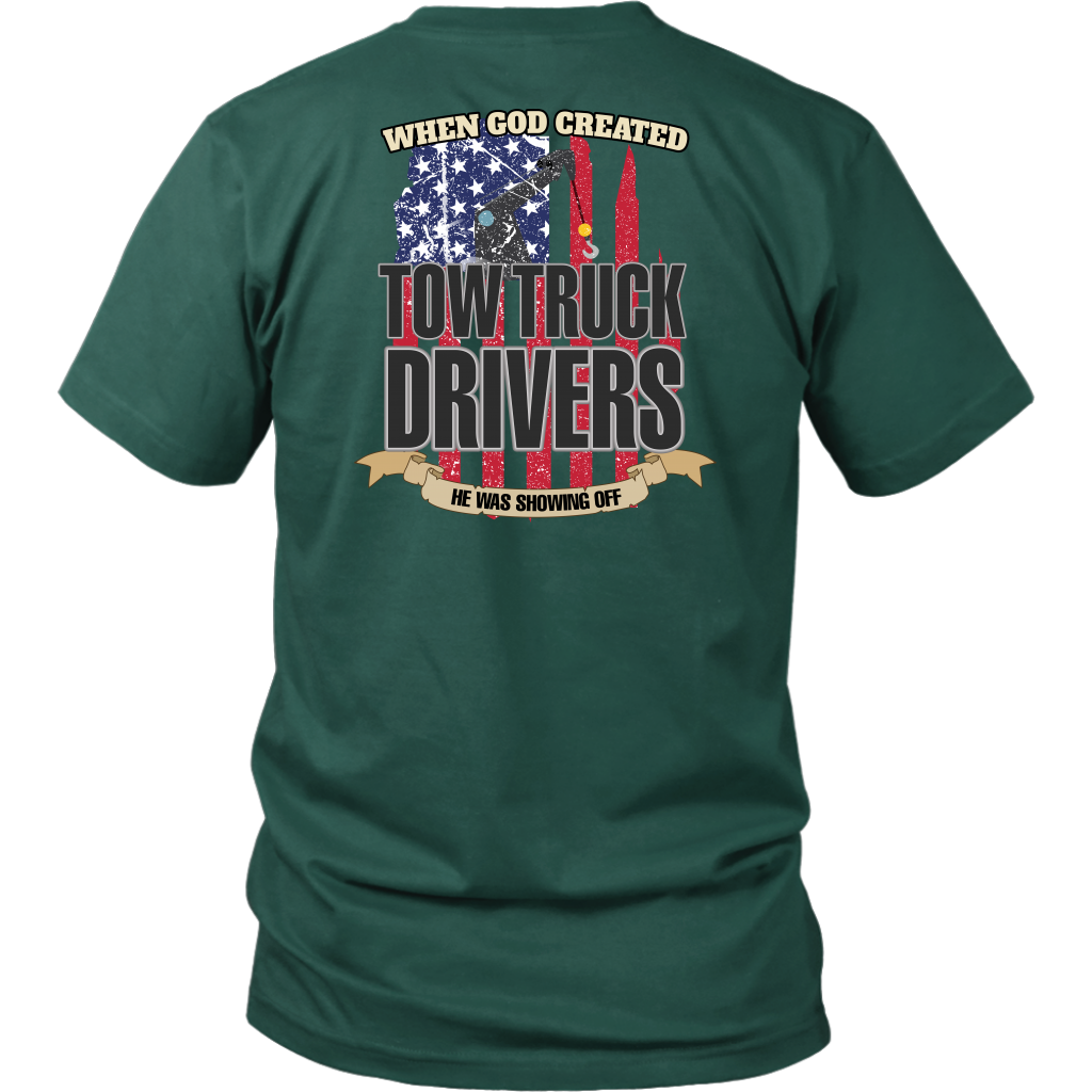 Proud Tow Truck Driver Shirt - view 4