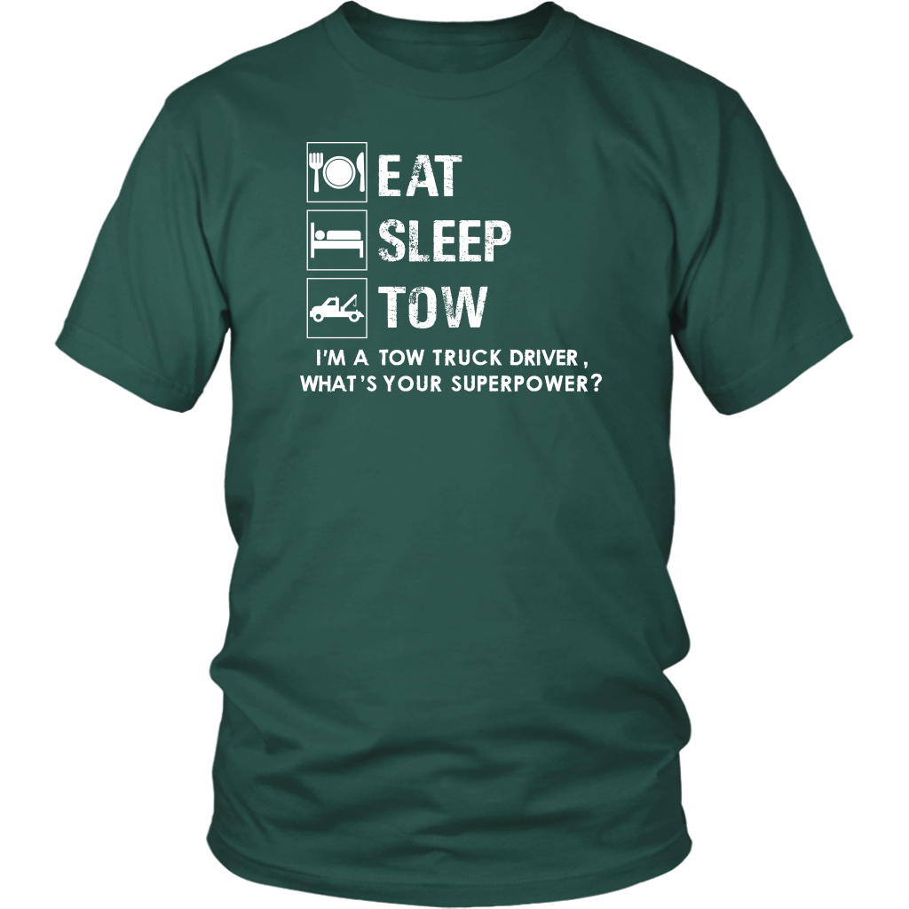 Eat, Sleep, Tow Shirt - view 4