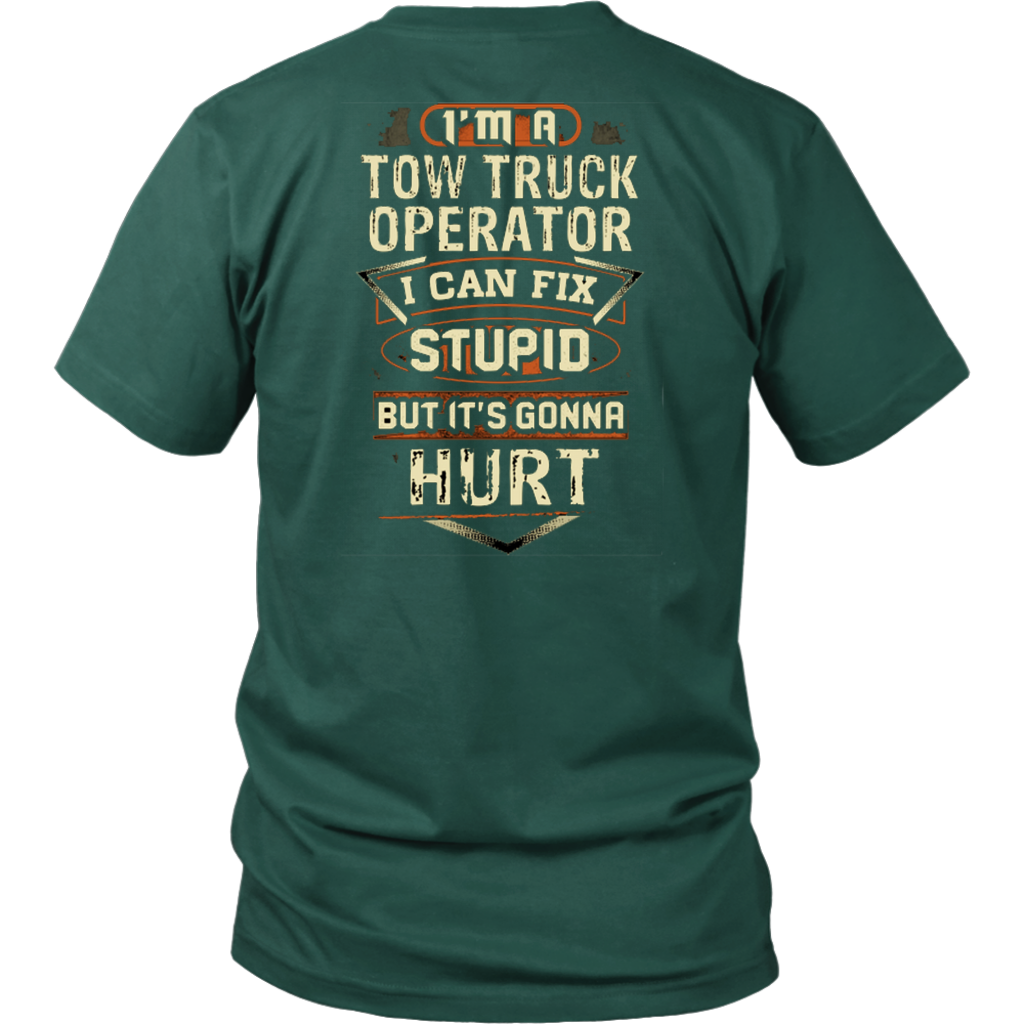 Proud Tow Truck Operator Shirt - view 3