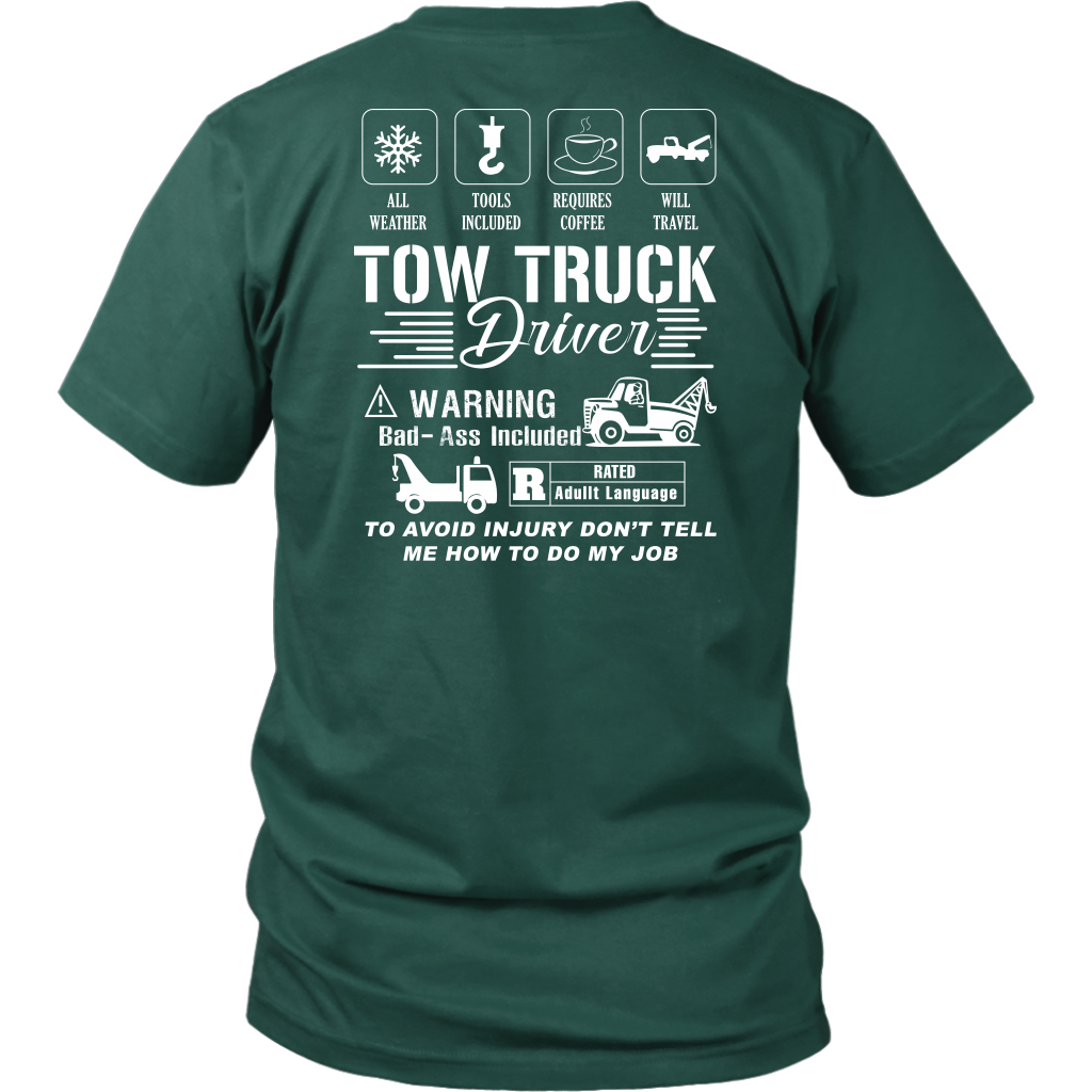 Proud Tow Truck Driver Shirt - view 4