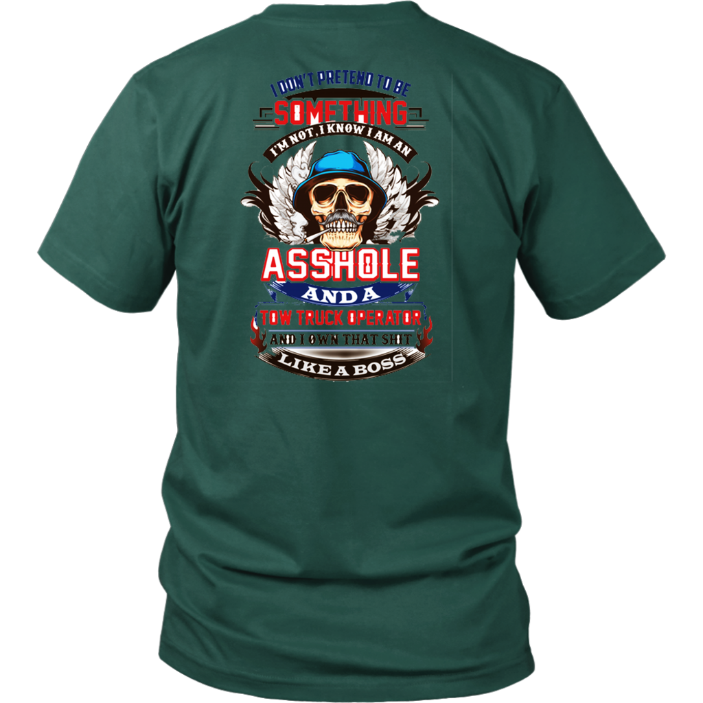 Proud Tow Truck Operator Shirt - view 3