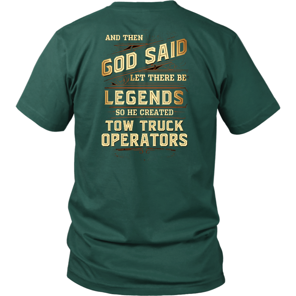 Proud Tow Truck Operator Legend Shirt - view 4