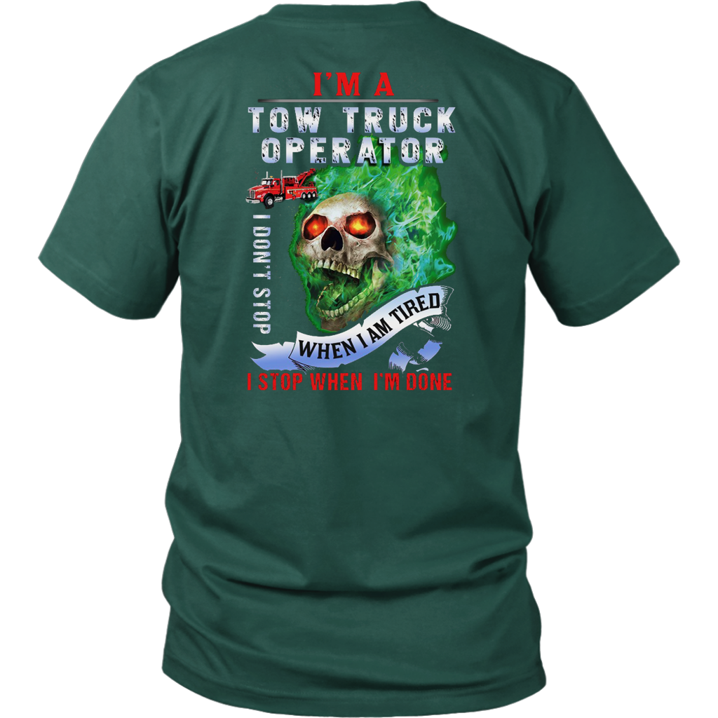 I'm A Tow Truck Operator Shirt - view 4