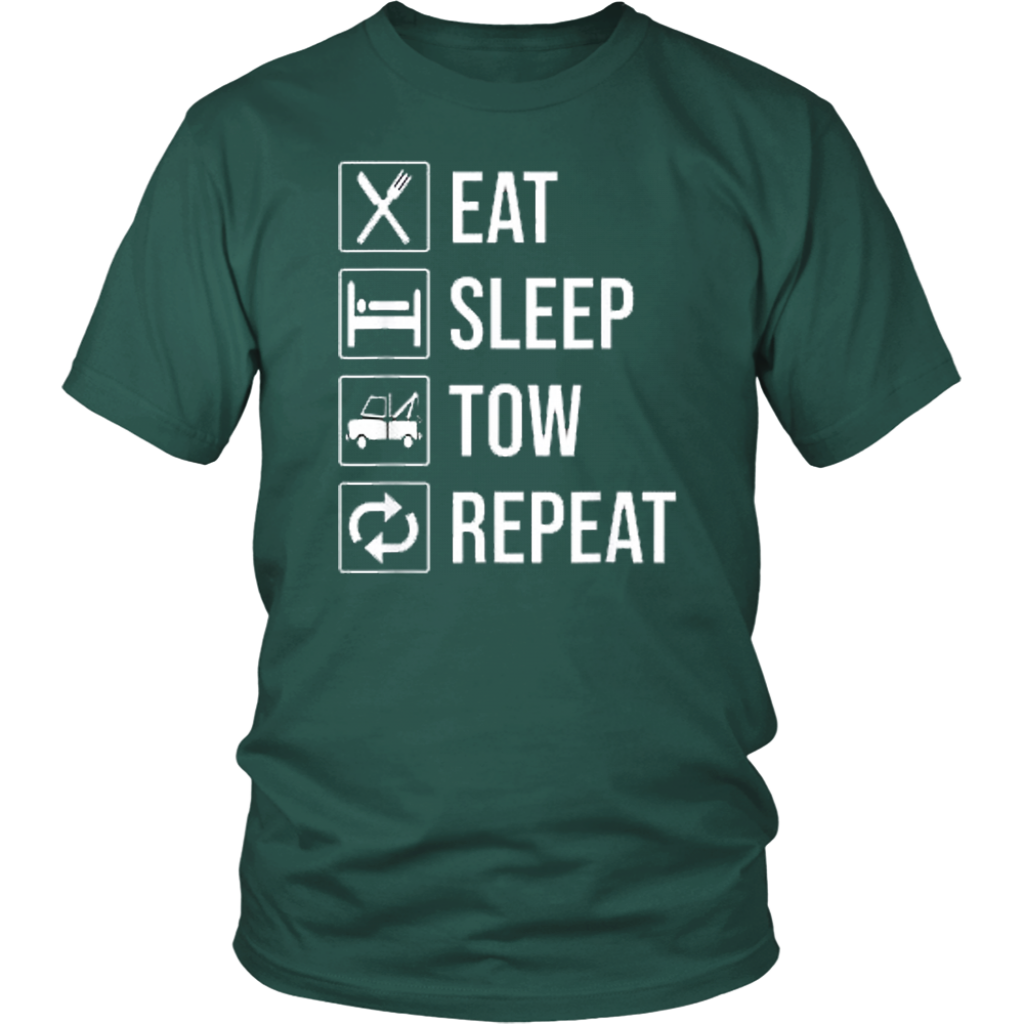 Eat Sleep Tow Shirt - view 4