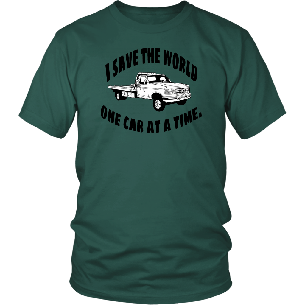 I save the world one car at a time shirt - view 2