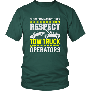 Slow Down Move Over For Tow Truck Operators
