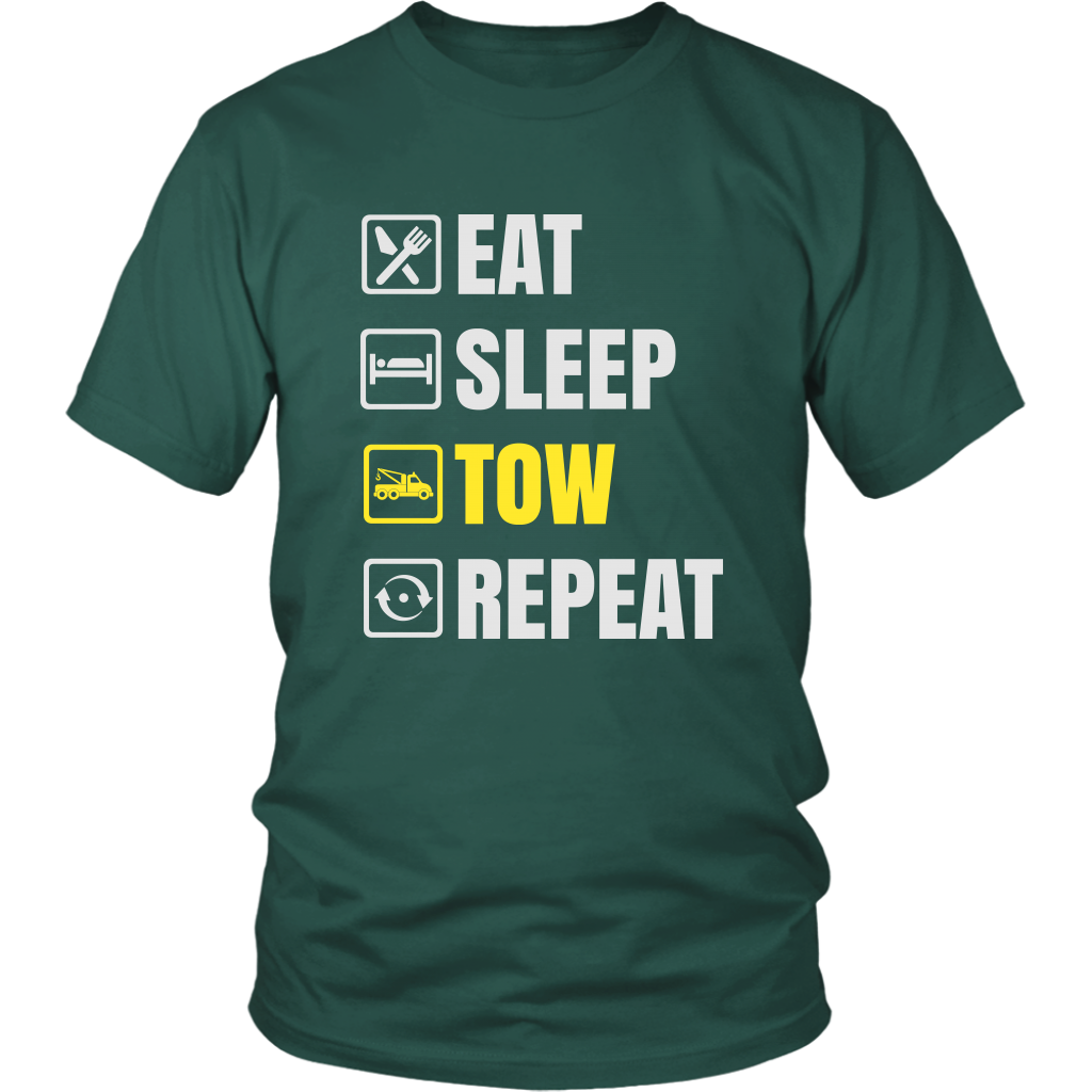 Eat Sleep Tow Repeat - view 6
