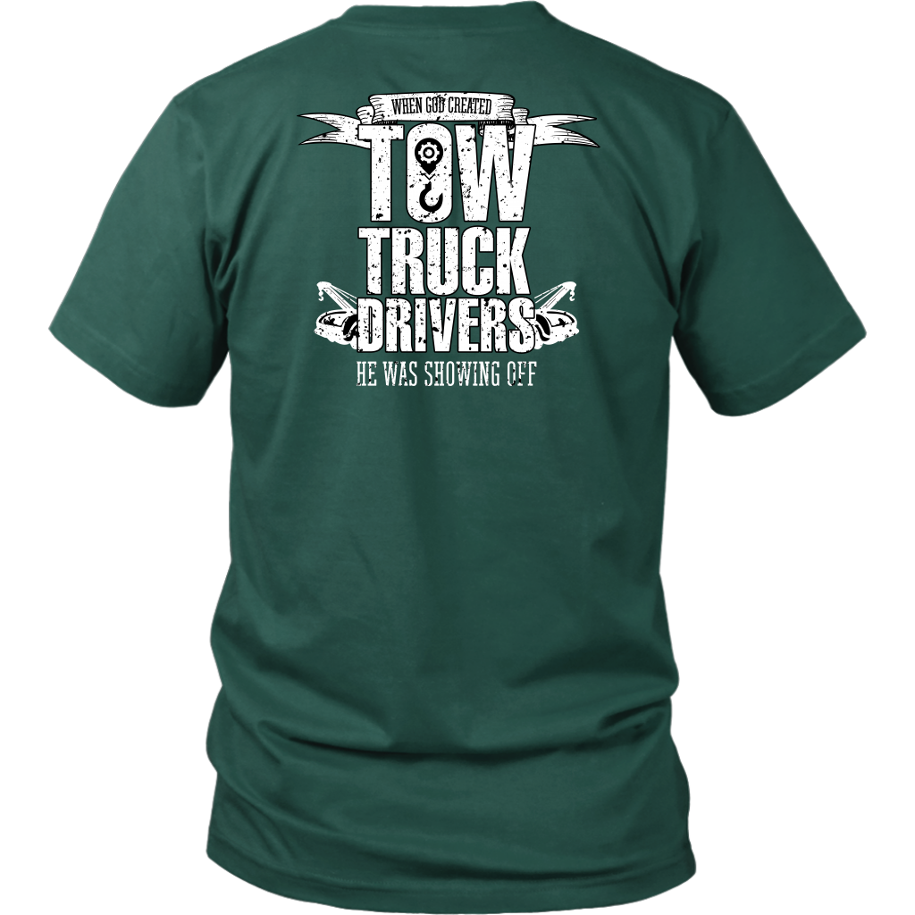 Proud Tow Truck Driver Shirt - view 4