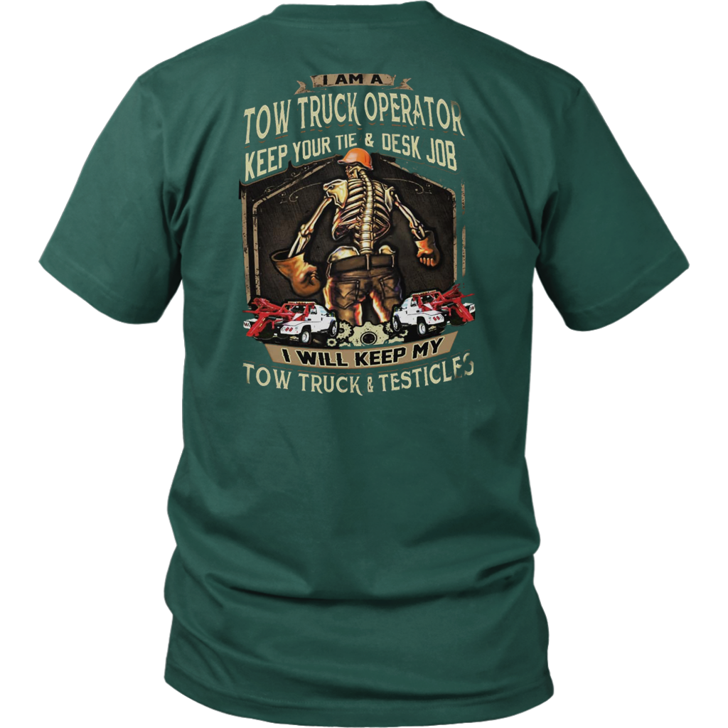 Skilled Tow Truck Operator Shirt - view 4