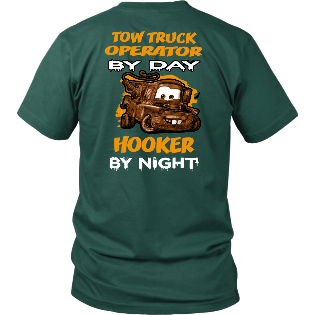 Tow Truck Operator By Day Shirt - view 4
