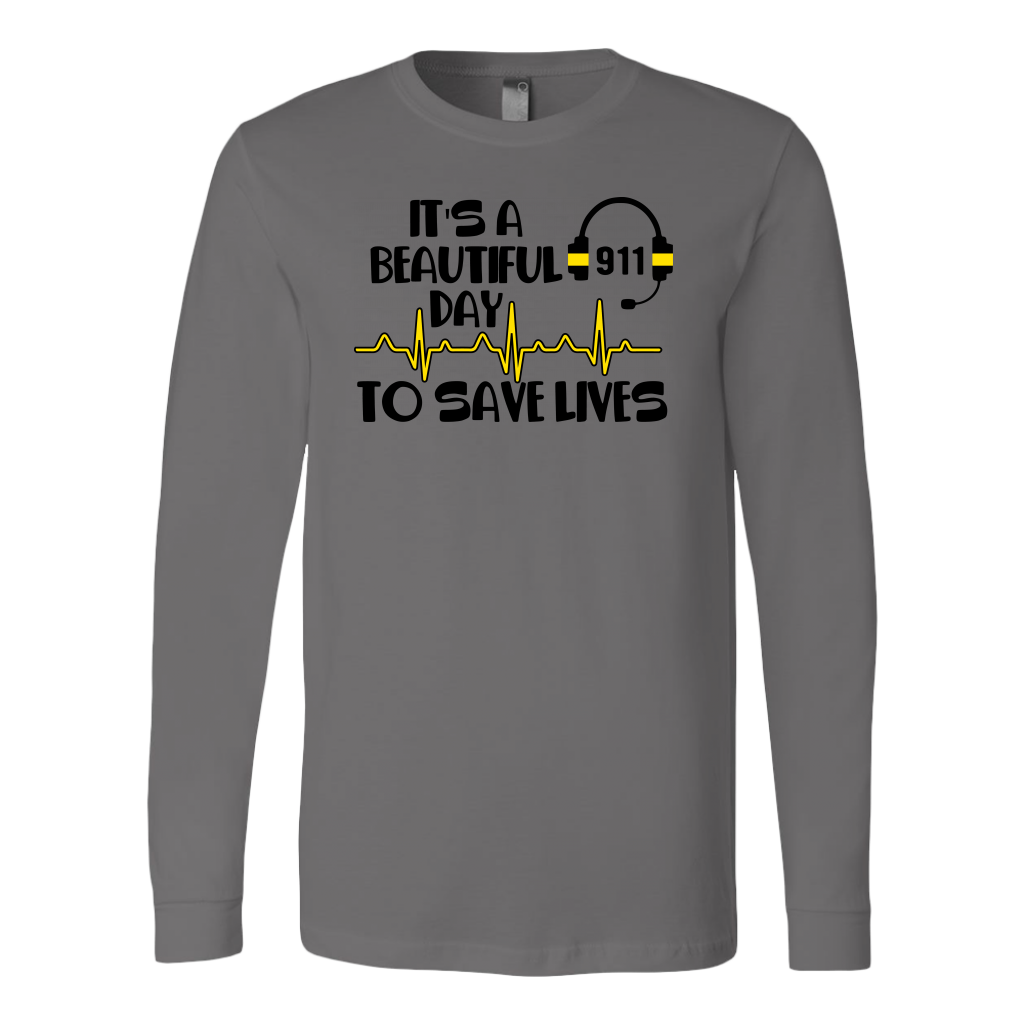 It's A Beautiful Day To Save Lives 911 Shirt - view 7
