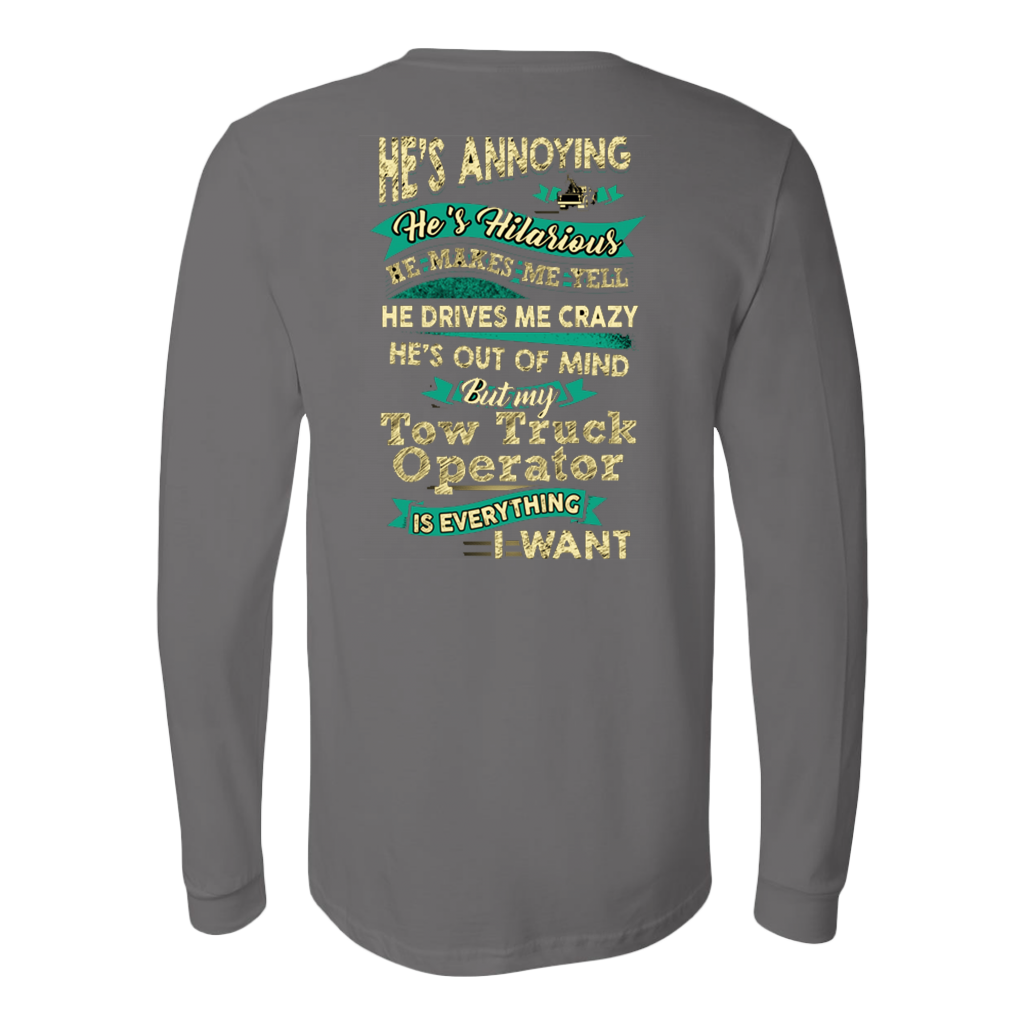 Hilarious Tow Truck Operator Shirt - view 7