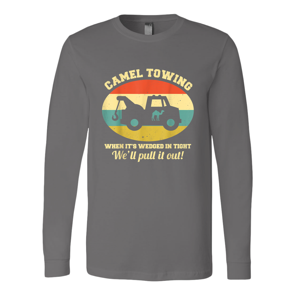 Camel Towing Retro Humor Saying Hoodie - view 8