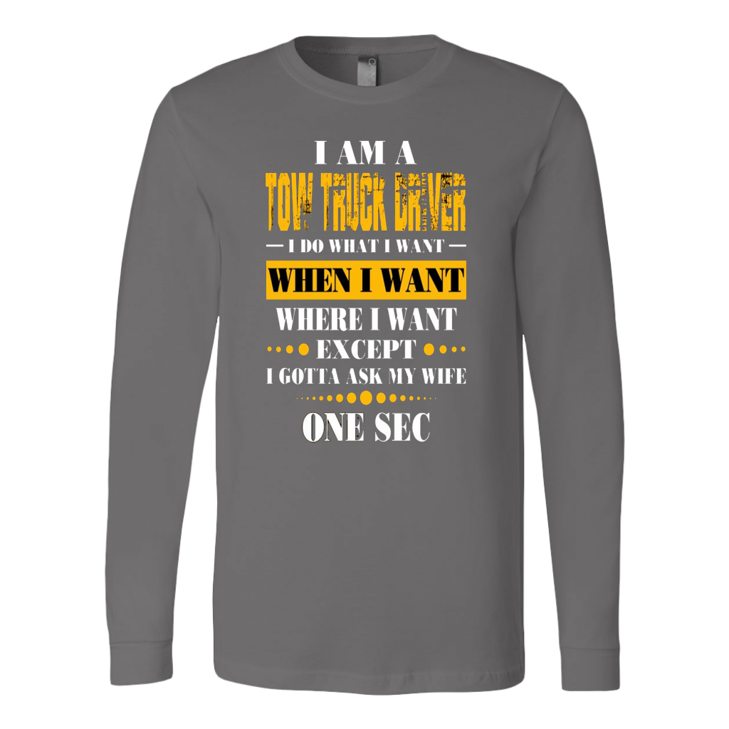 I'am A Tow Truck Operator T-shirt - view 7