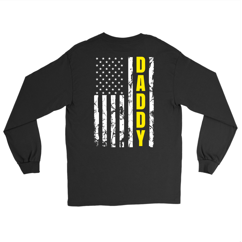 Proud Tow Truck Operator Dad USA Flag - view 2