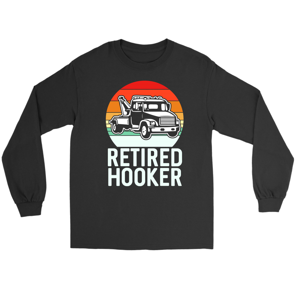 Tow Truck Driver Operator Gift Retired Hooker - view 2