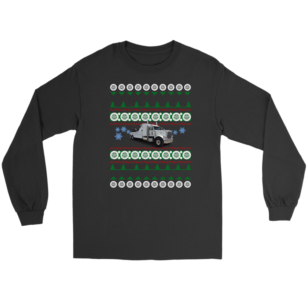 PROUD TOW TRUCK OPERATOR UGLY CHRISTMAS SWEATER