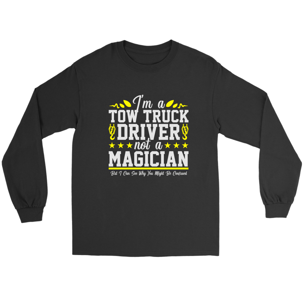 Not a Magician Funny Tow Truck Driver Operator - view 2