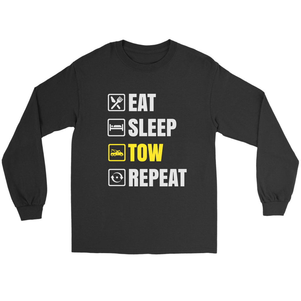 Eat Sleep Tow Repeat - view 2