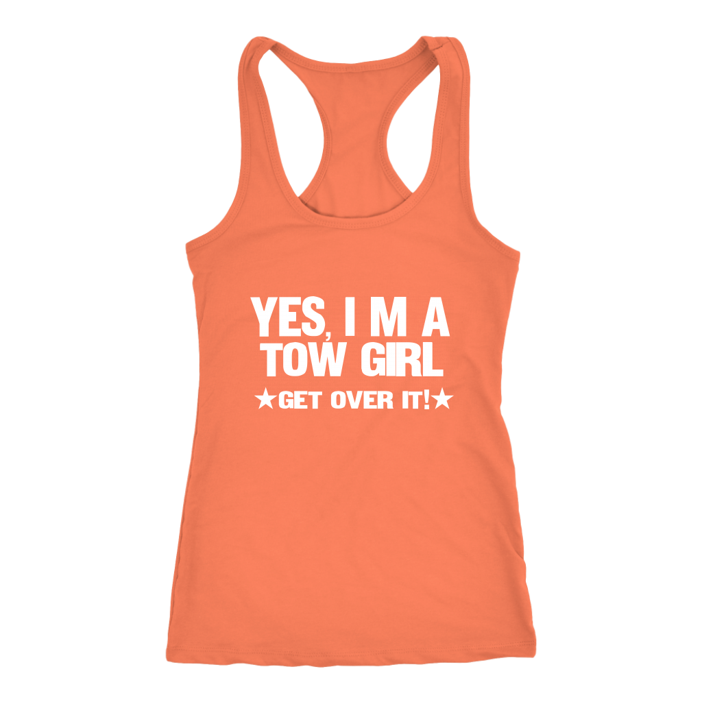 Yes I'm A Tow Girl Get Over It Shirt - view 4