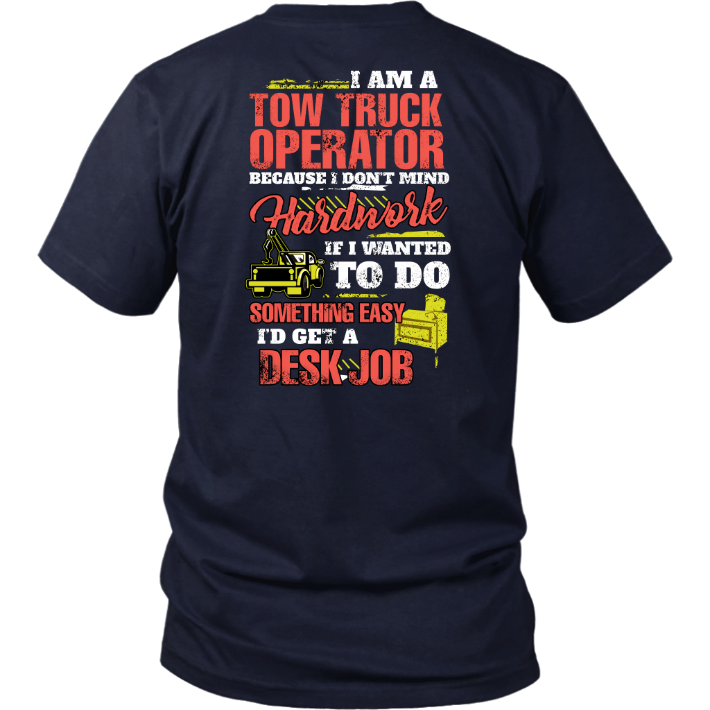Proud Tow Truck Operator Shirt - view 3