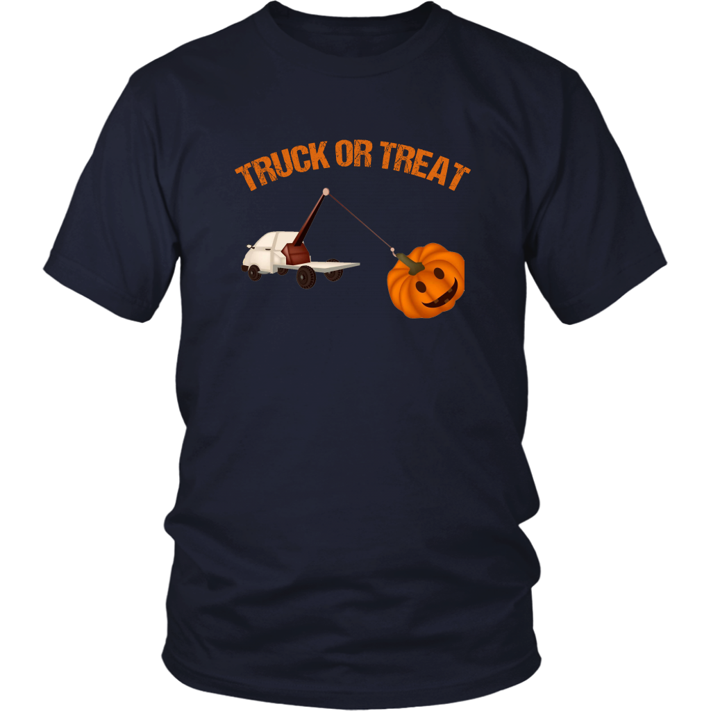 Truck Or Treat Halloween Shirt - view 3