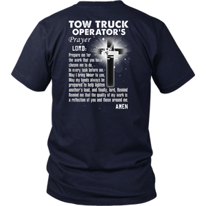 Tow Truck Operator's Prayer Shirt