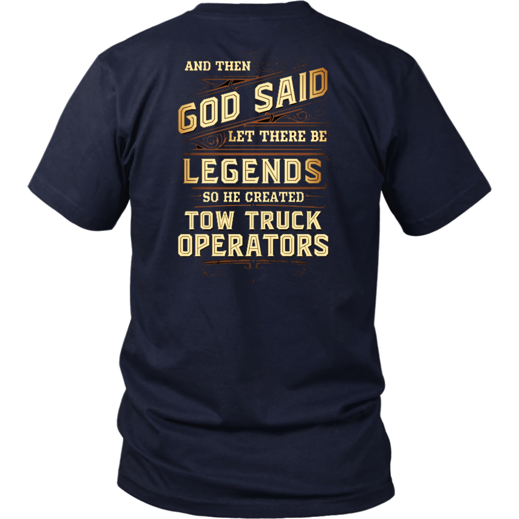 Proud Tow Truck Operator Legend Shirt - view 3
