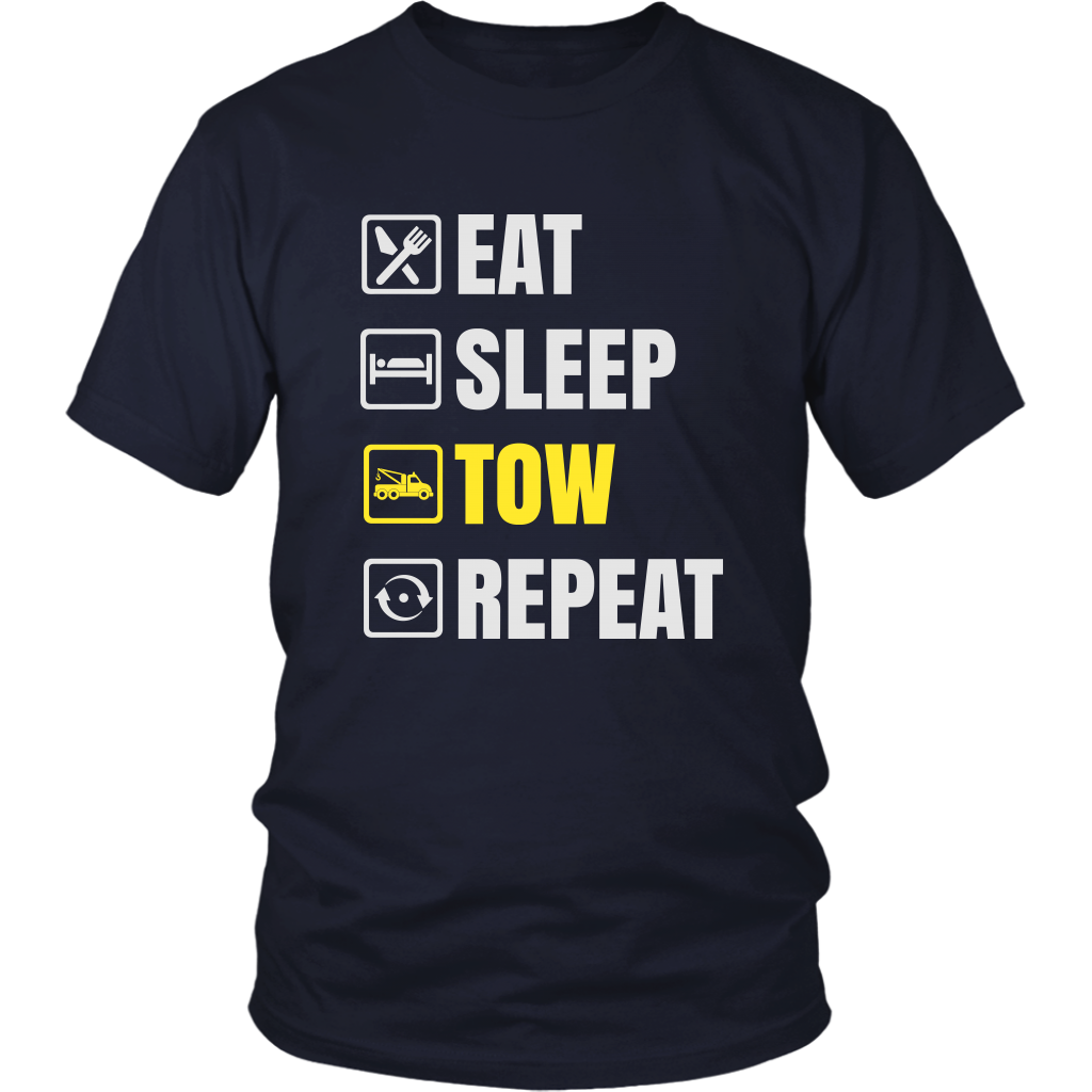 Eat Sleep Tow Repeat - view 5