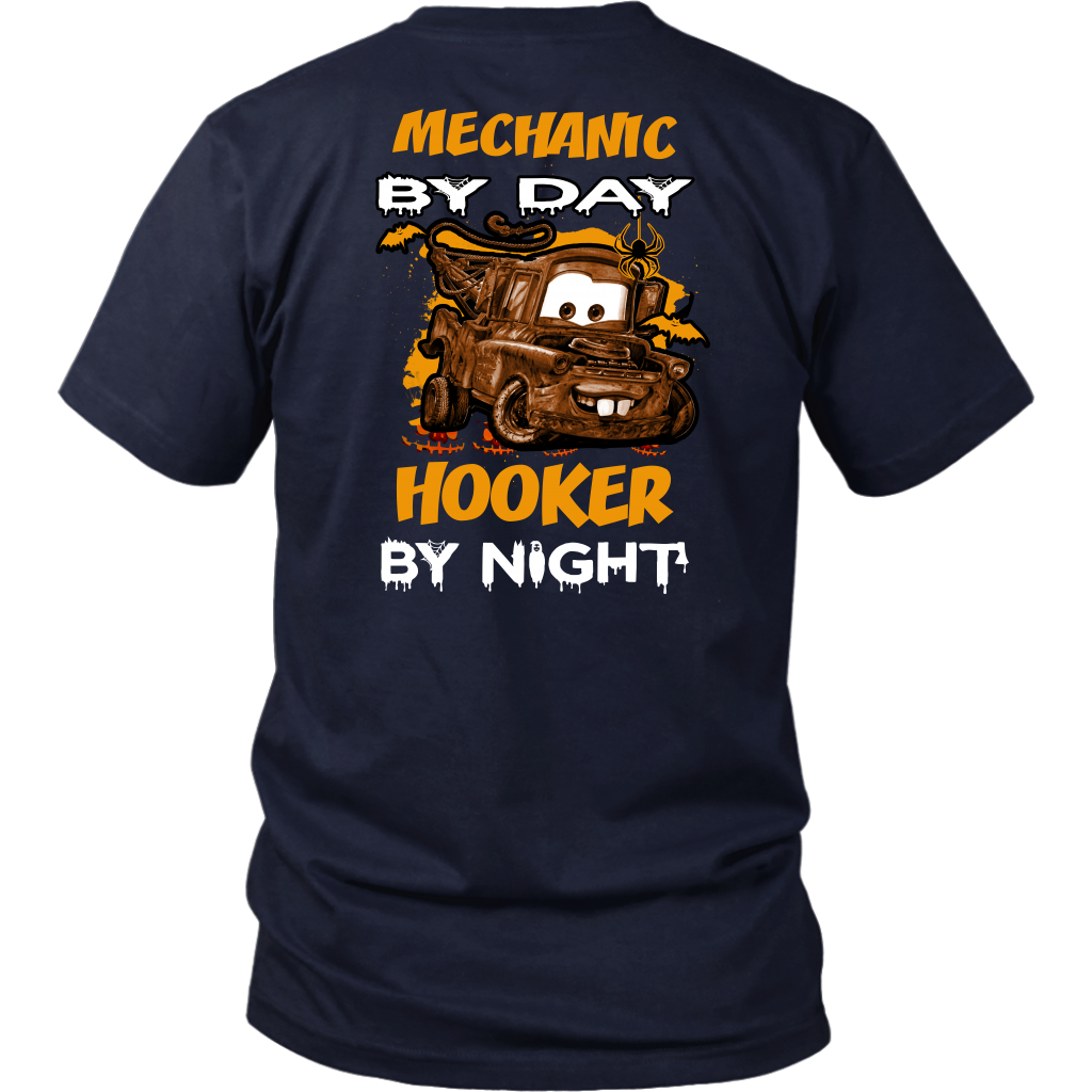 Mechanic By Day Hooker By Night Shirt - view 3