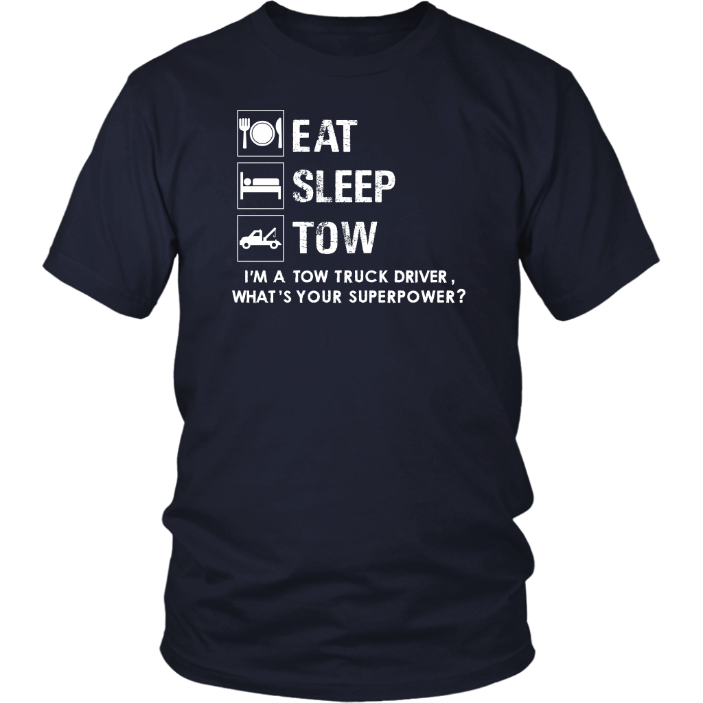 Eat, Sleep, Tow Shirt - view 3