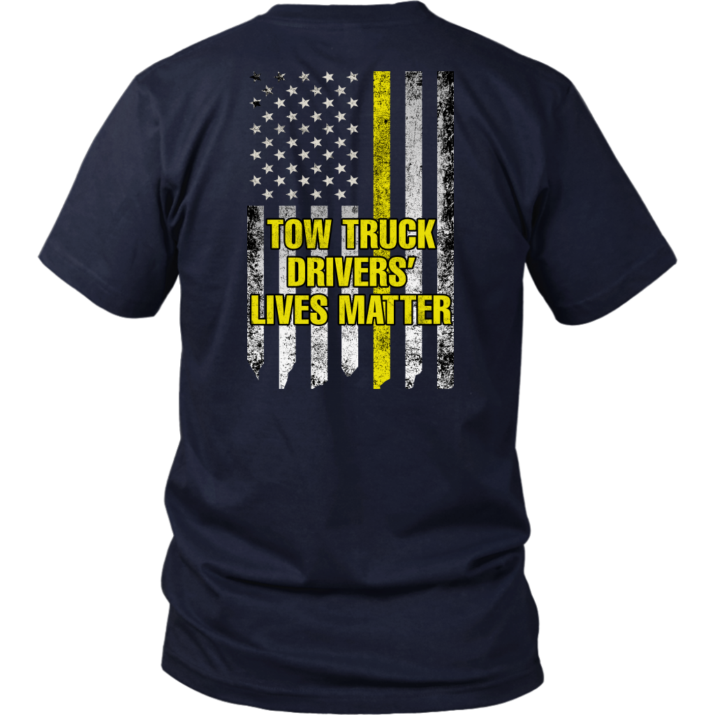 TOW TRUCK DRIVERS' LIVES MATTER SHIRT - view 3