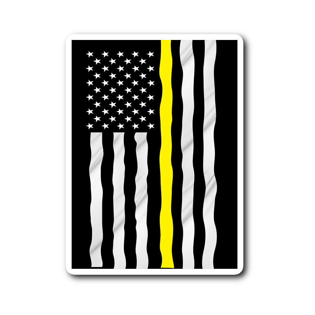 Thin Yellow Line Sticker