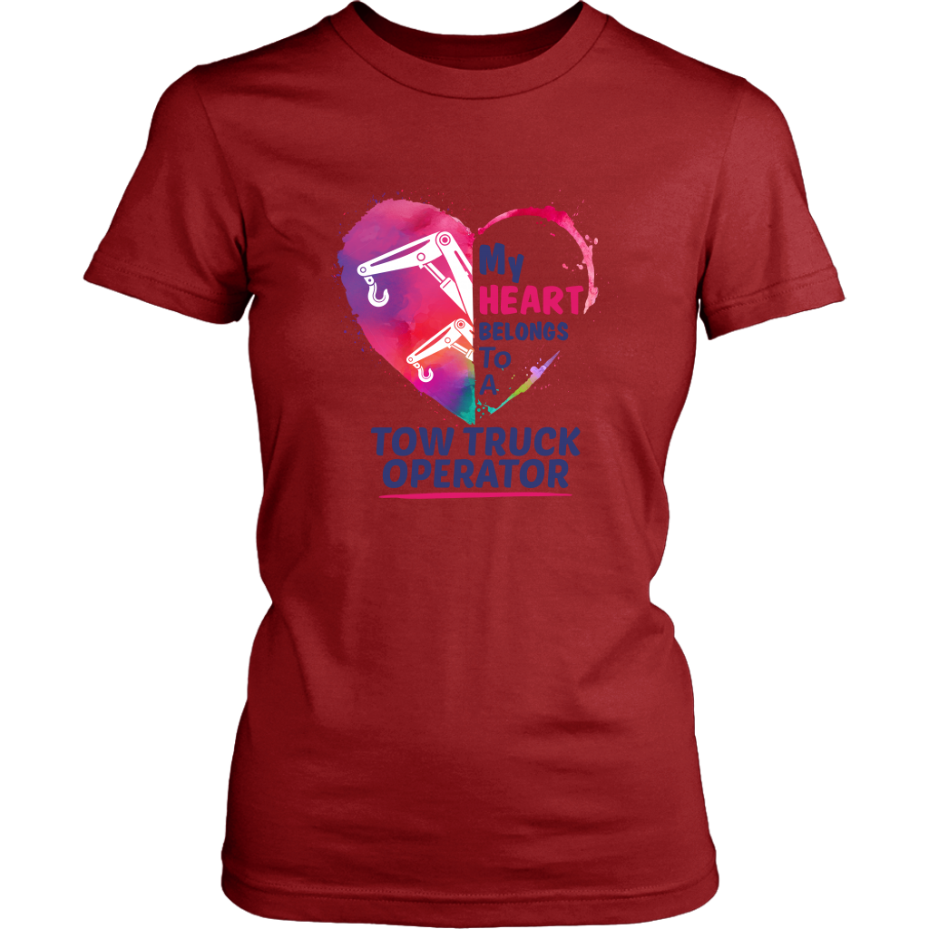 My Heart belongs to a Tow Truck Operator Hoodie - view 9