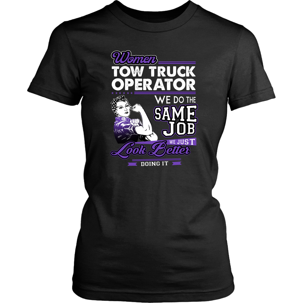 Proud Tow Truck Women Shirt