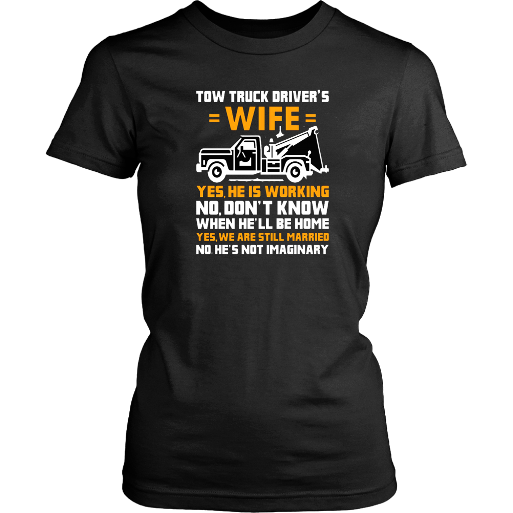 Proud Tow Truck Driver's Wife Shirt - view 8