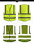 Reflective Vest High Visibility Safety Fluorescent
