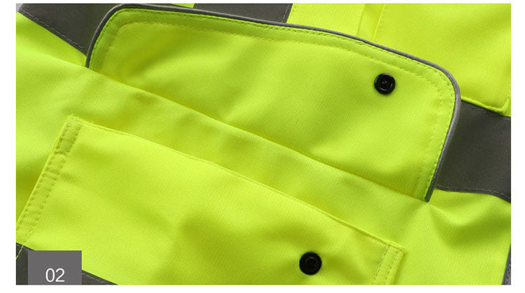 Reflective Vest High Visibility Safety Fluorescent - view 4
