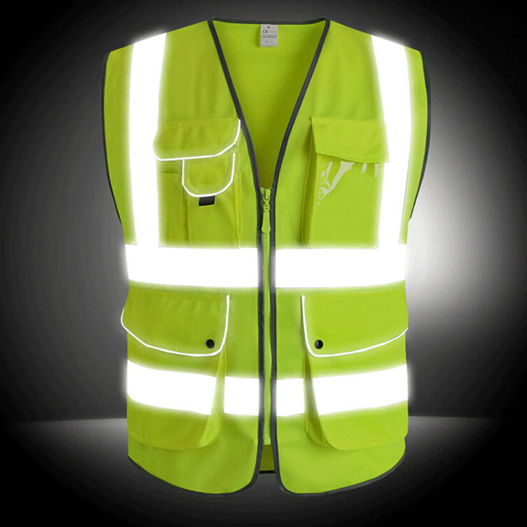 Reflective Vest High Visibility Safety Fluorescent