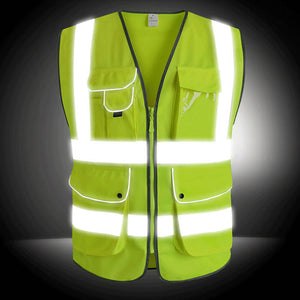 Reflective Vest High Visibility Safety Fluorescent