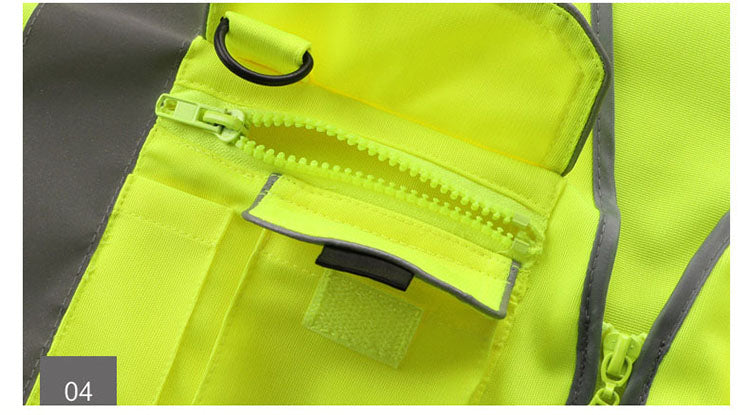 Reflective Vest High Visibility Safety Fluorescent - view 6
